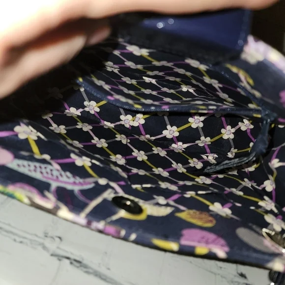 Vera Bradley Floral Nightingale Chain Strap Shoulder Bag - Picture 7 of 10